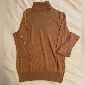 ZARA camel turtleneck